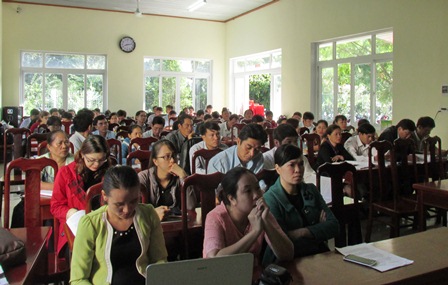 Sở Tư pháp Đắk Lắk tổ chức tập huấn nghiệp vụ hộ tịch, nuôi con nuôi, chứng thực và xử lý vi phạm hành chính