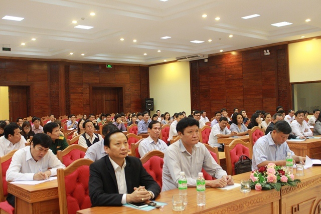 Hội nghị tập huấn công tác thi đua , khen thưởng  các tỉnh, thành phố khu vực miền Trung – Tây Nguyên năm 2016.