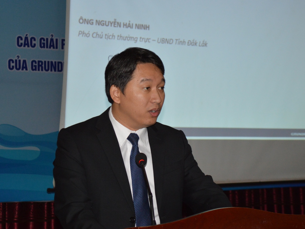 Hội thảo Các giải pháp Bơm năng lượng tái tạo, Bơm tăng áp của hãng bơm Grundfos trong ngành cấp thoát nước nông thôn