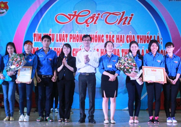 Hội thi tìm hiểu Luật Phòng chống tác hại của thuốc lá và sáng kiến phòng chống tác hại của thuốc lá năm 2016