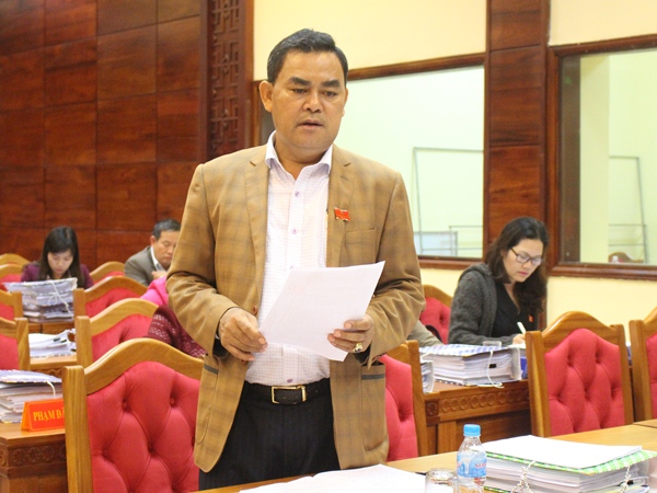 Phiên thảo luận tổ Kỳ họp thứ 3, HĐND tỉnh khóa IX