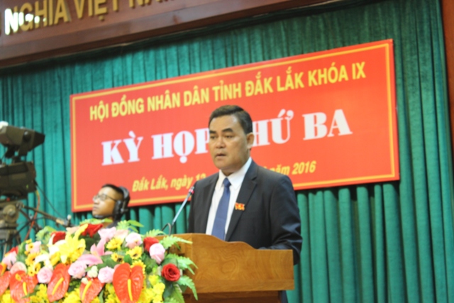Opening the 3rd Session of the Provincial People’s Council term IX