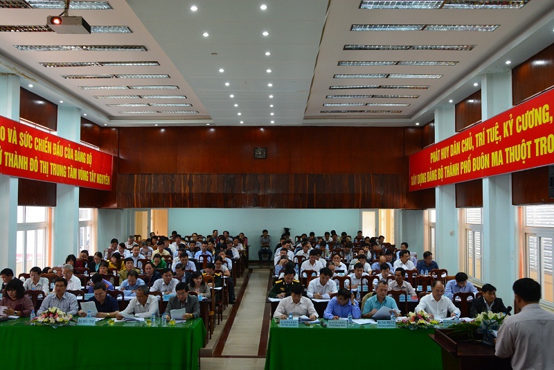 Hội nghị Ban Chấp hành Đảng bộ thành phố Buôn Ma Thuột lần thứ 11 (mở rộng)