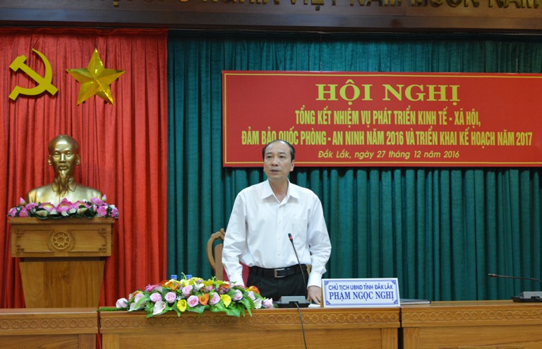 UBND tỉnh triển khai nhiệm vụ năm 2017.