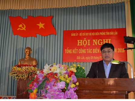 Bộ đội Biên phòng tỉnh Đắk Lắk: Tổng kết công tác Biên phòng năm 2016