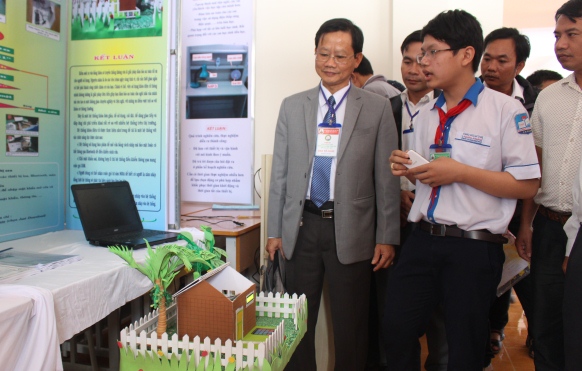 173 sản phẩm, dự án tham dự Cuộc thi khoa học - kỹ thuật cấp tỉnh dành cho học sinh trung học năm học 2016-2017