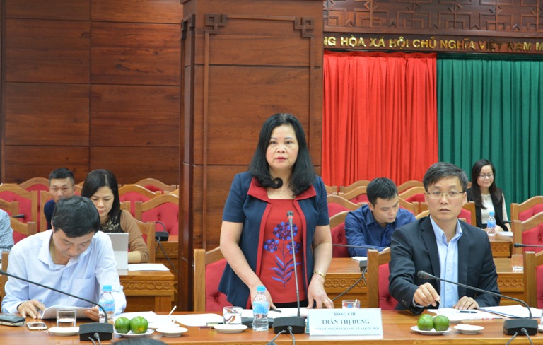 UBND tỉnh tiếp và làm việc với đoàn công tác Ủy ban Pháp luật của Quốc hội.