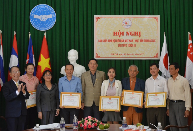 Dak Lak Provincial Vietnam-Japan Friendship Association opens its 7th congress for 2nd tenure