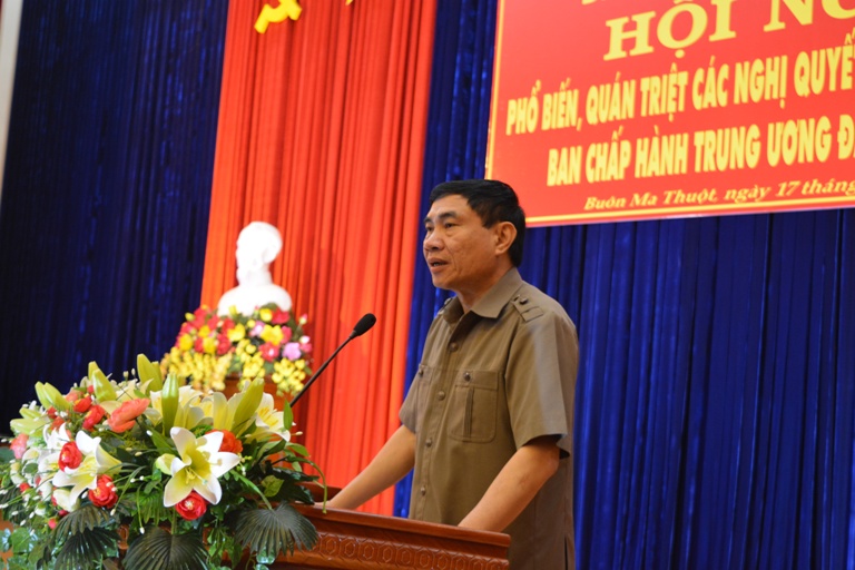 Hội nghị phổ biến, quán triệt các Nghị quyết Hội nghị lần thứ Tư Ban Chấp hành Trung ương Đảng (khóa XII).