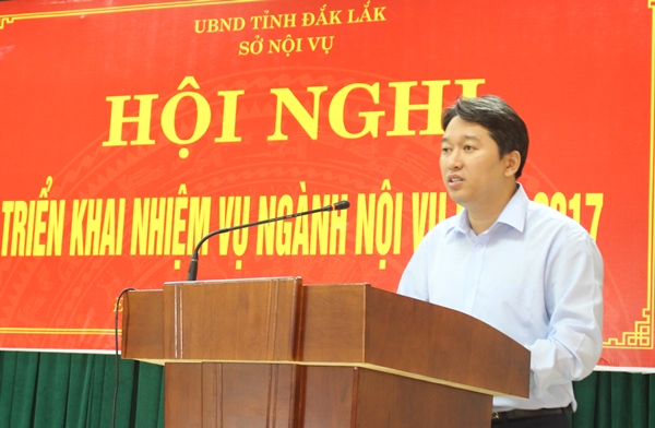 Sở Nội vụ triển khai nhiệm vụ công tác năm 2017