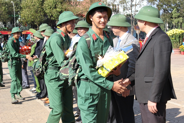 Tăng cường tuyên truyền công tác tuyển chọn và gọi công dân nhập ngũ