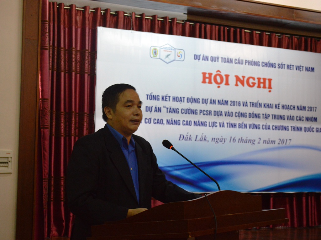 Ban quản lý dự án Phòng chống sốt rét Quỹ toàn cầu tỉnh Đắk Lắk triển khai kế hoạch năm 2017