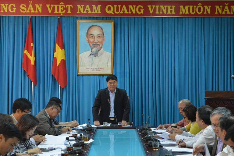 Họp Ban Chỉ đạo xây dựng Đề án vị trí việc làm và cơ cấu ngạch công chức, viên chức trong cơ quan Đảng, Mặt trận và các tổ chức chính trị - xã hội của tỉnh giai đoạn 2016 – 2021.