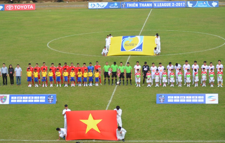 Vòng 3 giải Bóng đá Hạng Nhất quốc gia – Sứ Thiên Thanh năm 2017: CLB Đắk Lắk thua 0-2 trước CLB Viettel.