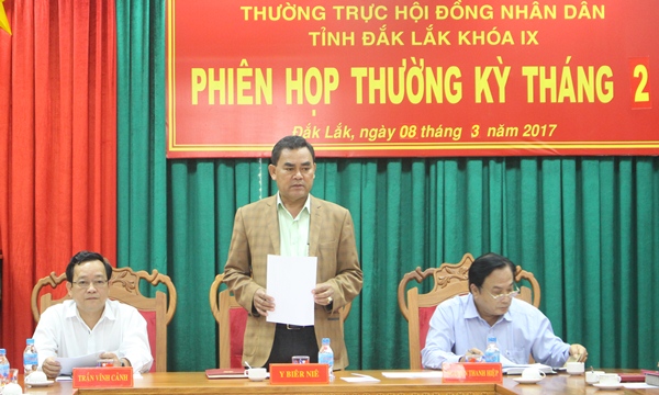 Thường trực HĐND tỉnh triển khai nhiệm vụ tháng 3/2017