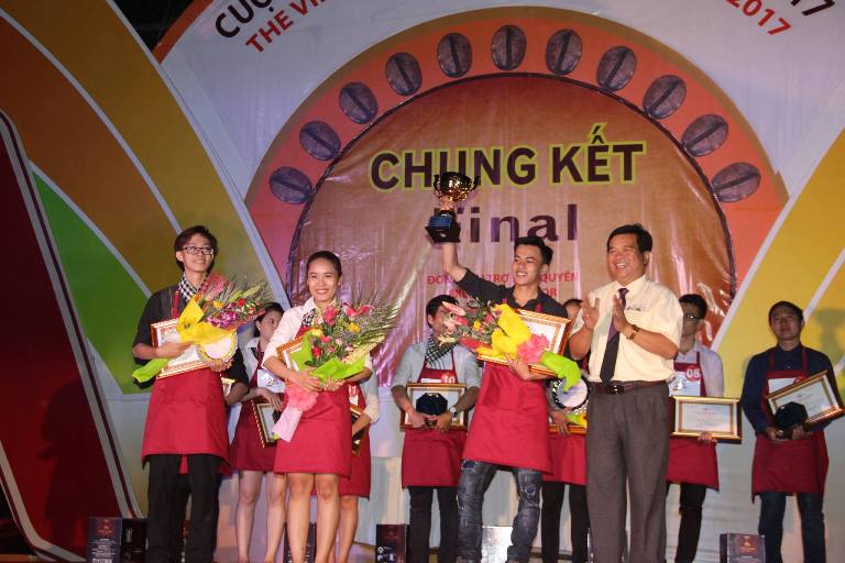 Final Round of the 4th Viet Nam Barista Competition 2017