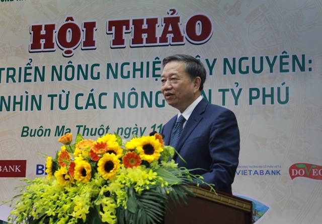 Workshop on the Central Highlands Agriculture Development – view of billionaire farmers