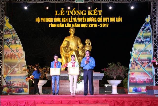 Tổ chức Hội thi Nghi thức, Nghi lễ và Chỉ huy Đội giỏi tỉnh Đắk Lắk năm học 2016 – 2017