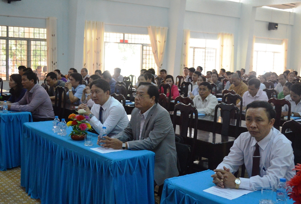 Khai giảng lớp bồi dưỡng Đại biểu HĐND cấp huyện nhiệm kỳ 2016 – 2021