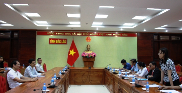 UBND tỉnh  chào xã giao Đoàn công tác của Văn phòng Cao ủy Liên hợp quốc về người tị nạn