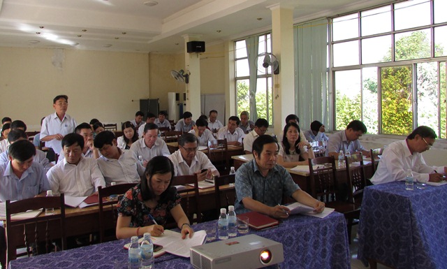 Sở Tư pháp tổ chức giao ban công tác tư pháp quý I/2017