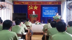 Tập huấn nghiệp vụ quản lý bảo vệ rừng