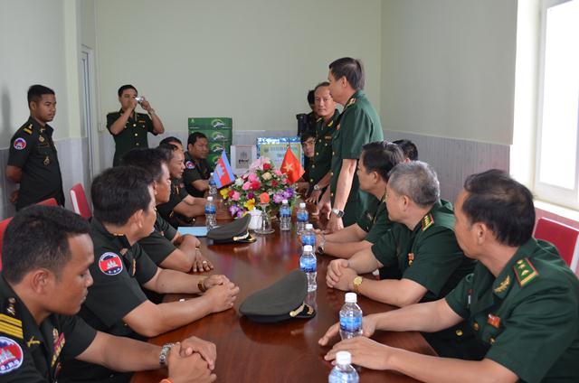 Bộ đội Biên phòng Đắk Lắk chúc tết các lực lượng vũ trang tỉnh Mul Đul Ki Ri, Căm Pu Chia