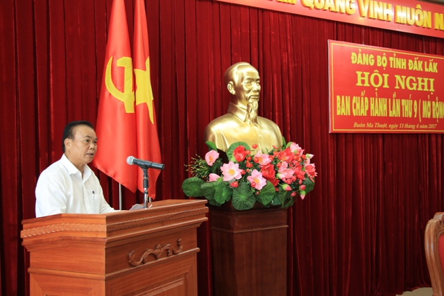 Hội nghị Ban Chấp hành Đảng bộ tỉnh lần thứ 9 (mở rộng)