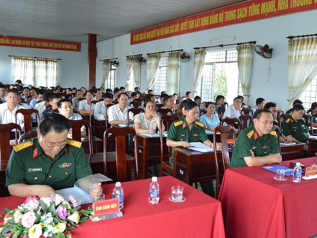 85 học viên tham dự Lớp Bồi dưỡng kiến thức an ninh quốc phòng đối tượng 3, khóa 85 năm 2017