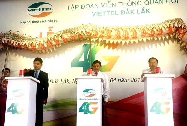 Viettel chính thức khai trương mạng 4G tại Đắk Lắk