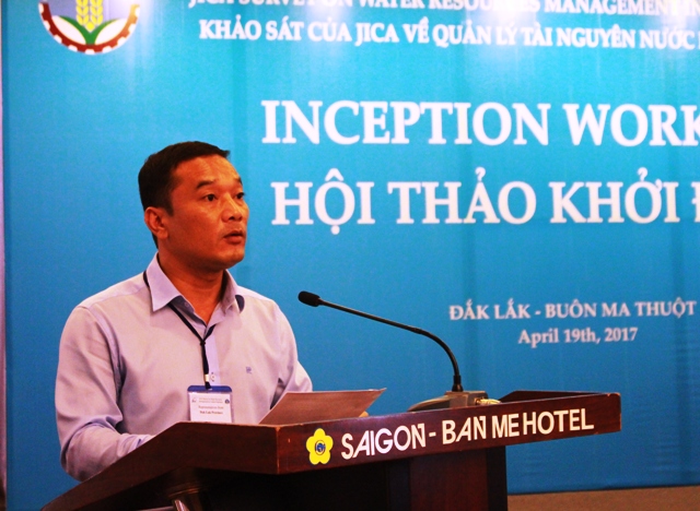 Hội thảo khởi động khảo sát của JICA về quản lý nguồn nước tại khu vực Tây Nguyên