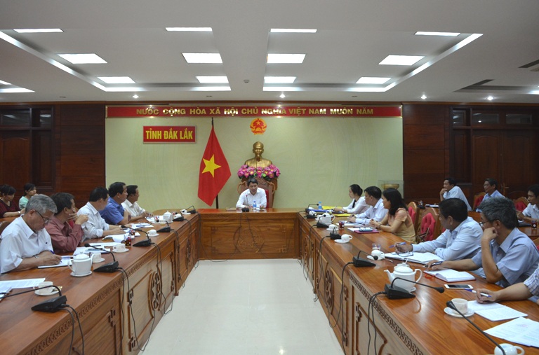 Họp triển khai công tác chuẩn bị cho việc phối hợp tổ chức Hội nghị “Gặp gỡ Hàn Quốc – khu vực Tây Nguyên”.