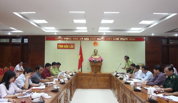 Ban Chỉ đạo Tây Nguyên làm việc với UBND tỉnh về công tác quản lý, bảo vệ rừng