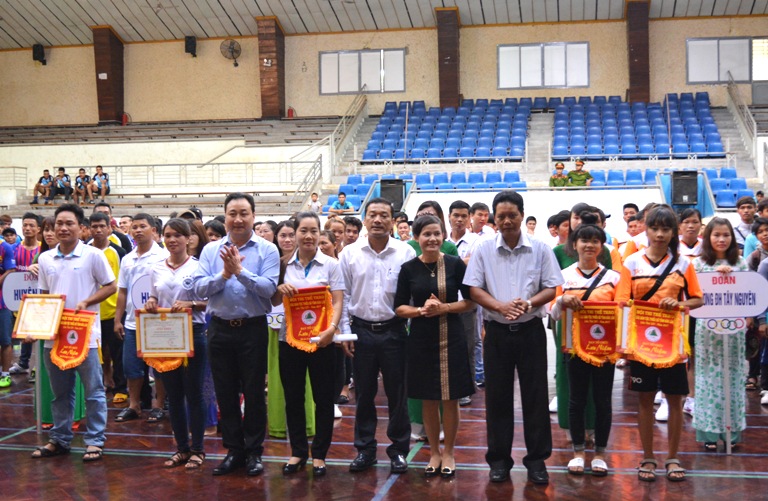 Hơn 620 VĐV tham dự Hội thi Thể thao các dân tộc thiểu số tỉnh lần thứ XIV năm 2017.