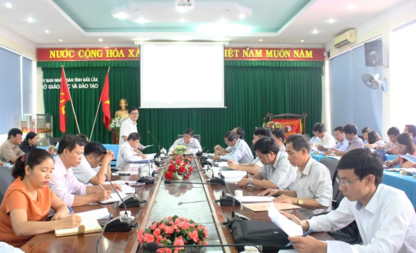 Họp triển khai công tác chuẩn bị cơ sở vật chất cho Kỳ thi THPT quốc gia năm 2017