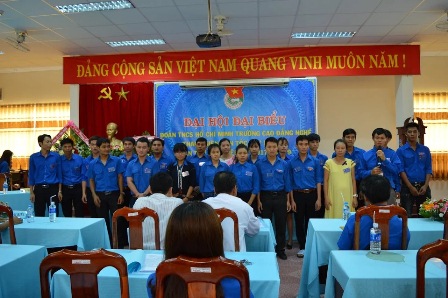 Đại hội Đại biểu Đoàn TNCS Hồ Chí Minh trường Cao đẳng nghề Thanh niên Dân tộc Tây Nguyên lần thứ XV
