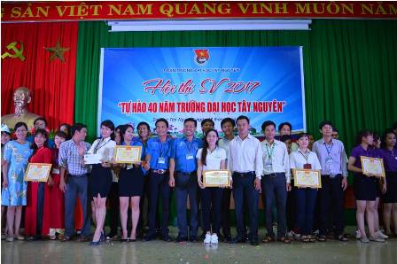 Đoàn trường Đại học Tây Nguyên sôi nổi tổ chức Cuộc thi SV'2017 với chủ đề 