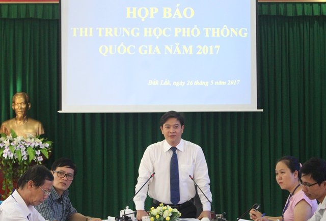 Họp báo về Kỳ thi THPT Quốc gia năm 2017