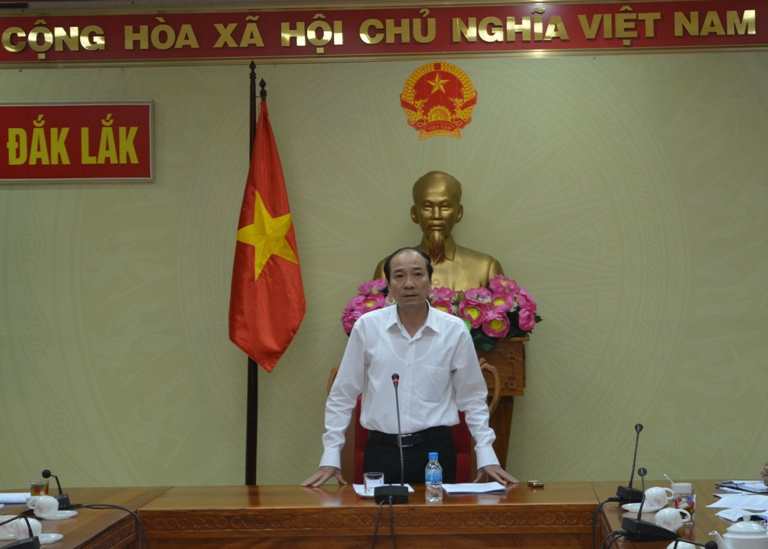 UBND tỉnh họp thông qua các nội dung trình Kỳ họp thứ Tư, HĐND tỉnh khóa IX.