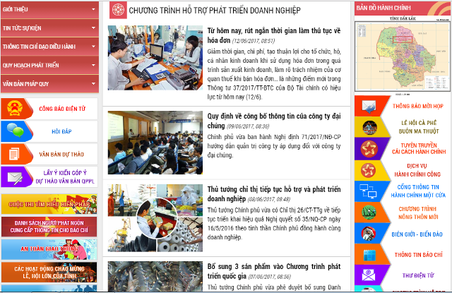 Báo cáo tình hình sử dụng thông tin, kết quả các Chỉ số PCI, Chỉ số PAPI của tỉnh