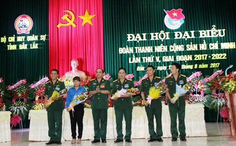 Đại hội đại biểu Đoàn TNCS Hồ Chí Minh Bộ Chỉ huy Quân sự tỉnh lần thứ V, giai đoạn 2017 - 2022