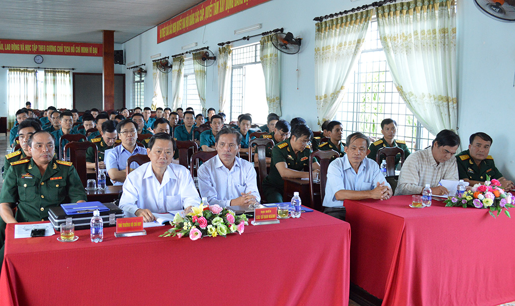 Trường Quân sự địa phương khai giảng lớp đào tạo Trung cấp chuyên nghiệp ngành Quân sự cơ sở, khóa 8