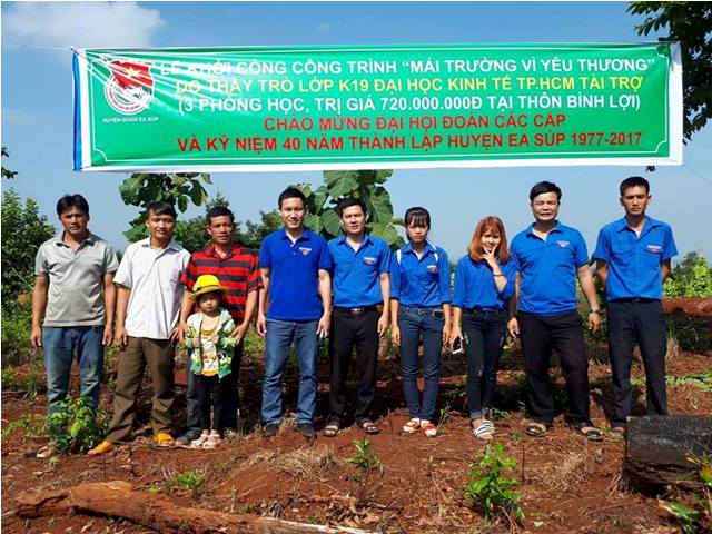 Công trình vì đàn em thân yêu vùng biên giới