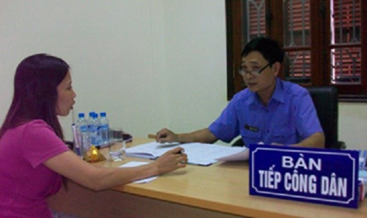 Báo cáo công tác tiếp dân, giải quyết khiếu nại, tố cáo từ ngày 15/5 đến 14/6/2017.