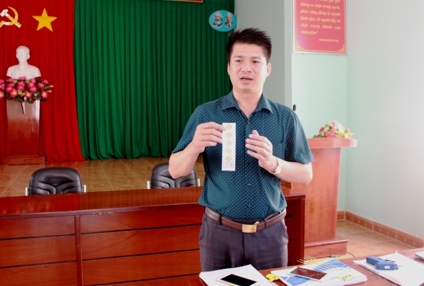 Sở Công Thương giới thiệu sản phẩm tem điện tử thông minh