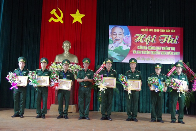 BĐBP Đắk Lắk: Nâng cao, bồi dưỡng nghiệp vụ cho cán bộ giảng dạy chính trị và tuyên truyền viên