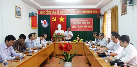 Báo cáo thực hiện công tác quản lý nhà nước về hội của tỉnh