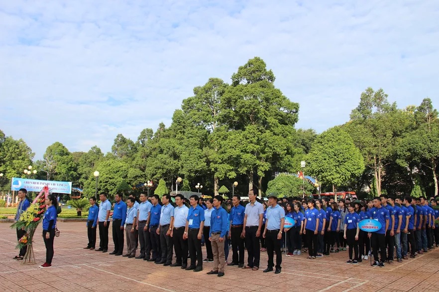 Lễ Xuất quân Chiến dịch TNTN Mùa hè xanh năm 2017