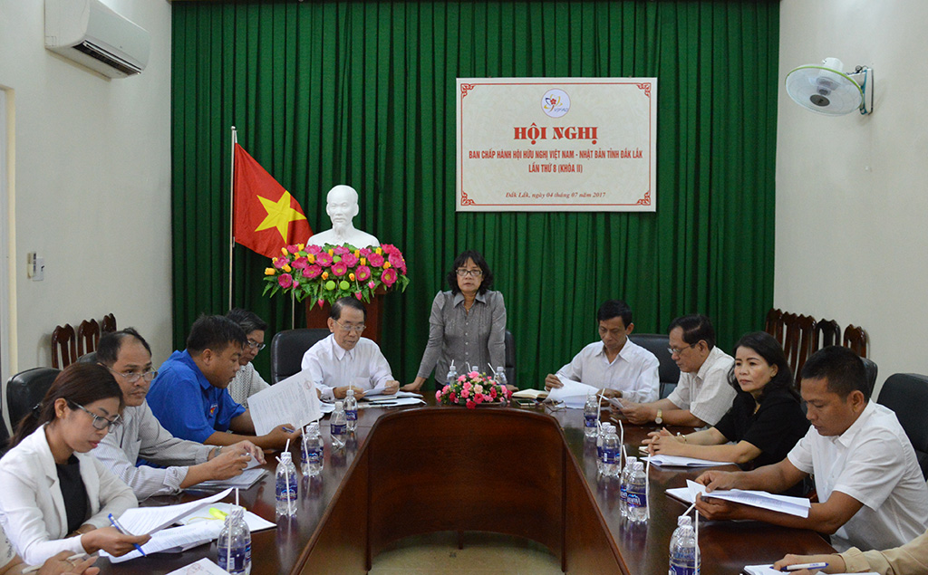 Hội hữu nghị Việt Nam – Nhật Bản tổ chức Hội nghị Ban chấp hành lần thứ 8