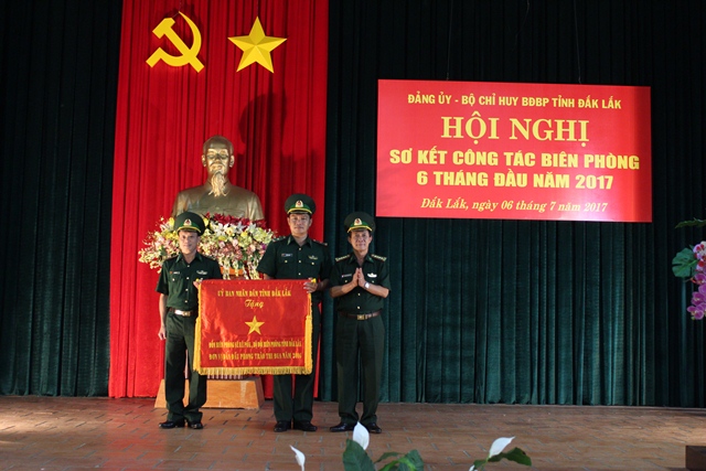 BĐBP Đắk Lắk tổ chức Hội nghị sơ kết công tác biên phòng 6 tháng đầu năm 2017